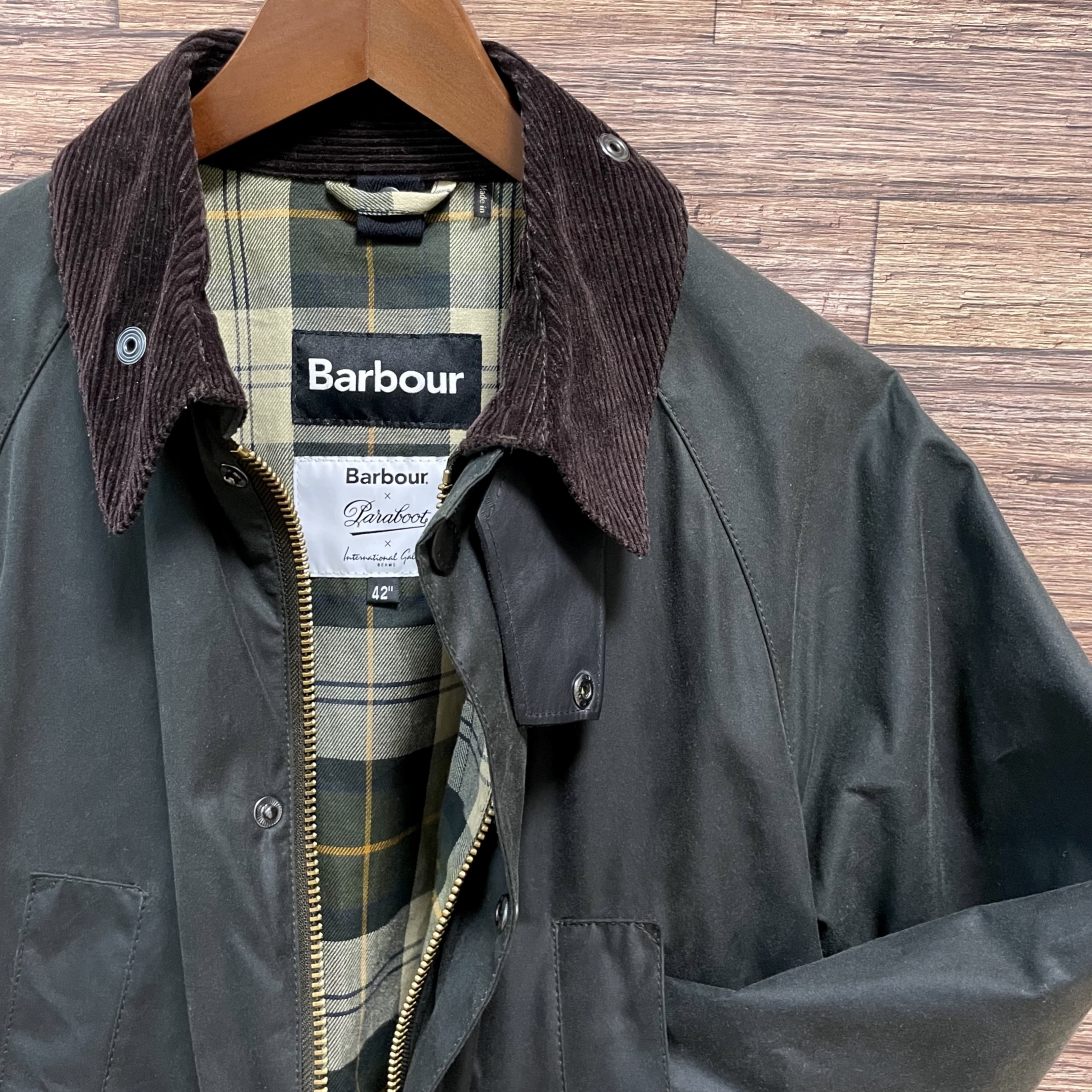 Barbour x Paraboot x BEAMS BEDALE SLよろしくお願いします - ブルゾン